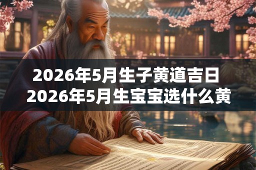 2026年5月生子黄道吉日 2026年5月生宝宝选什么黄道吉日