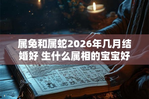 属兔和属蛇2026年几月结婚好 生什么属相的宝宝好 属兔和属蛇2026年几月结婚好 生什么属相的宝宝好
