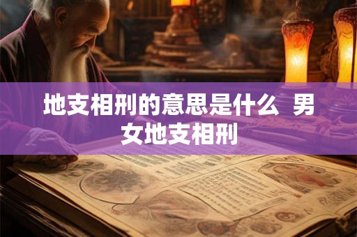 地支相刑的意思是什么 男女地支相刑 地支相刑的意思是什么 男女地支相刑