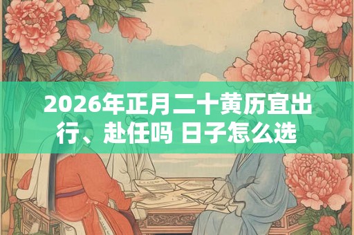 2026年正月二十黄历宜出行、赴任吗 日子怎么选 2026年正月二十黄历宜出行、赴任吗 日子怎么选