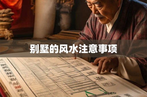 别墅的风水注意事项 别墅的风水注意事项