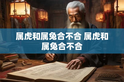 属虎和属兔合不合 属虎和属兔合不合