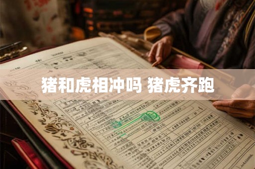 猪和虎相冲吗 猪虎齐跑
