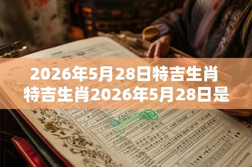 2026年5月28日特吉生肖 特吉生肖2026年5月28日是什么