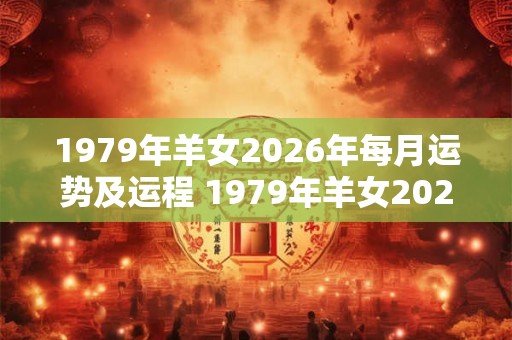 1979年羊女2026年每月运势及运程 1979年羊女2026年月运势如何