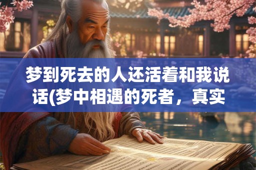 梦到死去的人还活着和我说话(梦中相遇的死者，真实存在还是幻觉？)
