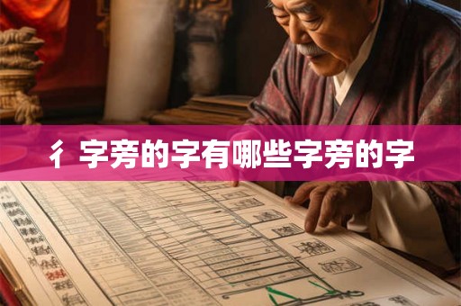 彳字旁的字有哪些字旁的字