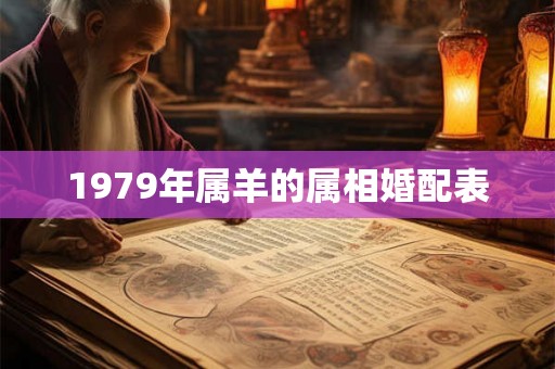 1979年属羊的属相婚配表