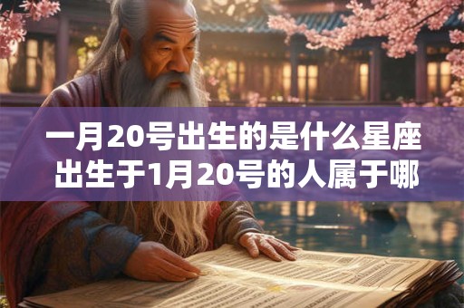 一月20号出生的是什么星座 出生于1月20号的人属于哪个星座