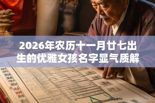 2026年农历十一月廿七出生的优雅女孩名字显气质解析 2026年农历十一月廿七出生的优雅女孩名字显气质解析