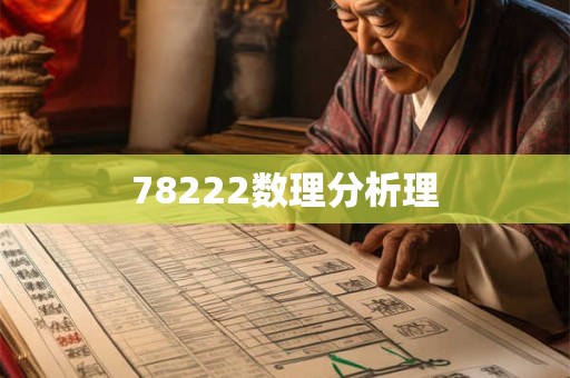 78222数理分析理