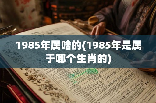 1985年属啥的(1985年是属于哪个生肖的)