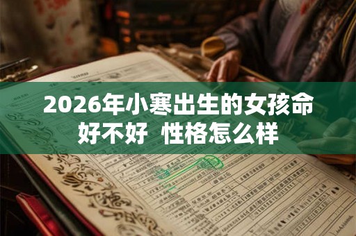 2026年小寒出生的女孩命好不好  性格怎么样
