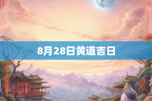 8月28日黄道吉日