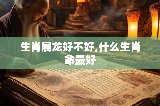 生肖属龙好不好,什么生肖命最好