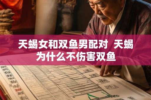 天蝎女和双鱼男配对 天蝎为什么不伤害双鱼 天蝎女和双鱼男配对 天蝎为什么不伤害双鱼
