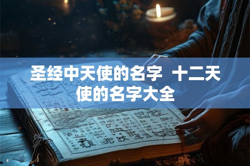 圣经中天使的名字  十二天使的名字大全