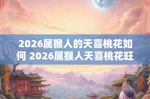 2026属猴人的天喜桃花如何 2026属猴人天喜桃花旺吗