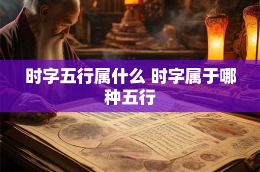 时字五行属什么 时字属于哪种五行 时字五行属什么 时字属于哪种五行