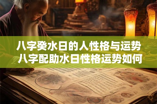 八字癸水日的人性格与运势 八字配助水日性格运势如何 八字癸水日的人性格与运势 八字配助水日性格运势如何