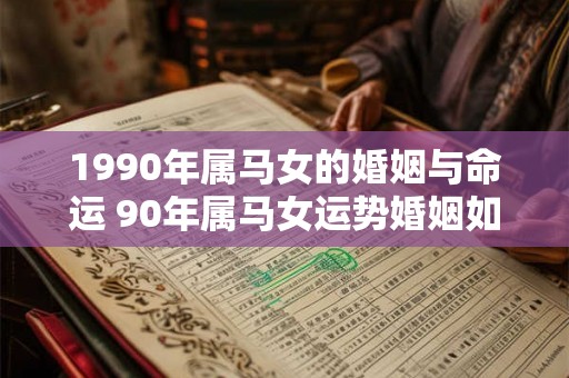 1990年属马女的婚姻与命运 90年属马女运势婚姻如何