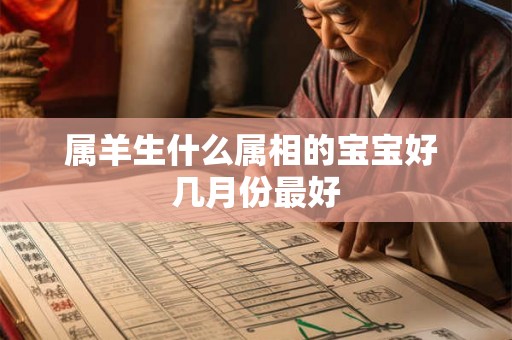 属羊生什么属相的宝宝好 几月份最好