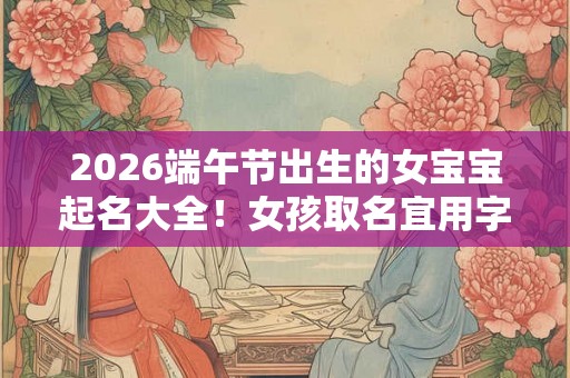 2026端午节出生的女宝宝起名大全!女孩取名宜用字带解释 2026端午节出生的女宝宝起名大全!女孩取名宜用字带解释