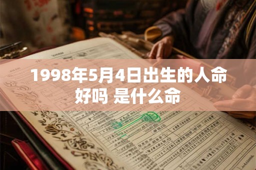 1998年5月4日出生的人命好吗 是什么命