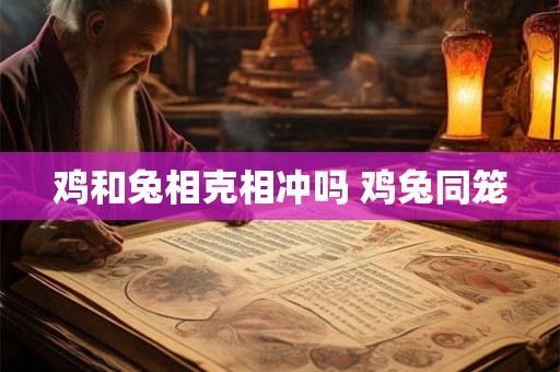 鸡和兔相克相冲吗 鸡兔同笼