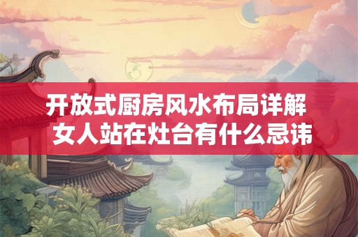 开放式厨房风水布局详解 女人站在灶台有什么忌讳 开放式厨房风水布局详解 女人站在灶台有什么忌讳