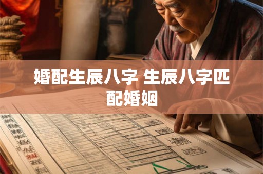 婚配生辰八字 生辰八字匹配婚姻