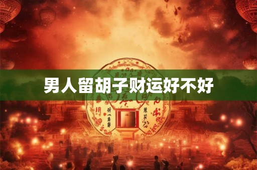 男人留胡子财运好不好