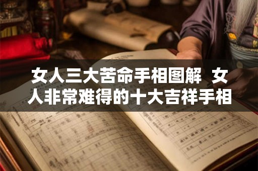 女人三大苦命手相图解  女人非常难得的十大吉祥手相