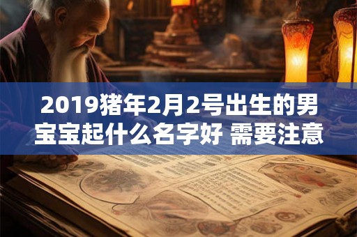2019猪年2月2号出生的男宝宝起什么名字好 需要注意什么 2019猪年2月2号出生的男宝宝起什么名字好 需要注意什么