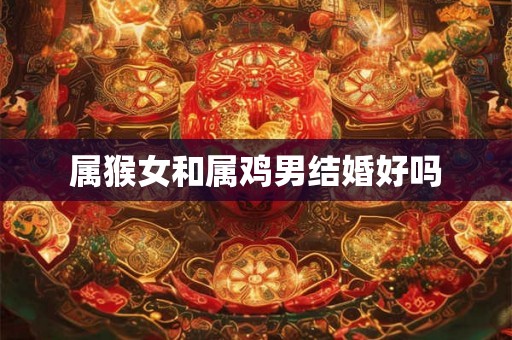 属猴女和属鸡男结婚好吗