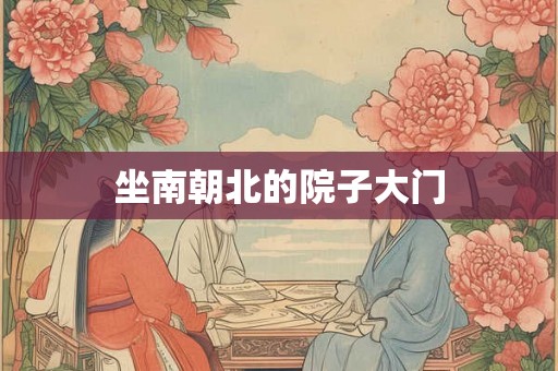 坐南朝北的院子大门