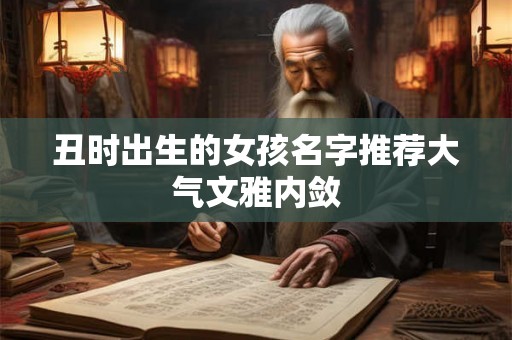 丑时出生的女孩名字推荐大气文雅内敛