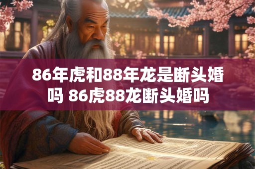 86年虎和88年龙是断头婚吗 86虎88龙断头婚吗 86年虎和88年龙是断头婚吗 86虎88龙断头婚吗