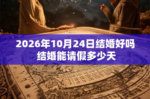 2026年10月24日结婚好吗 结婚能请假多少天