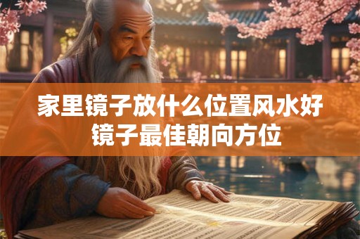 家里镜子放什么位置风水好  镜子最佳朝向方位