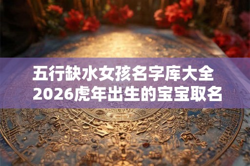 五行缺水女孩名字库大全 2026虎年出生的宝宝取名 五行缺水女孩名字库大全 2026虎年出生的宝宝取名