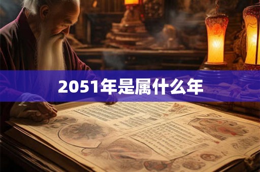2051年是属什么年