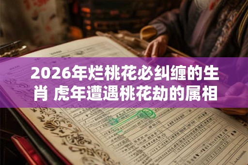 2026年烂桃花必纠缠的生肖 虎年遭遇桃花劫的属相