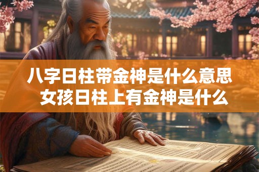 八字日柱带金神是什么意思 女孩日柱上有金神是什么意思 八字日柱带金神是什么意思 女孩日柱上有金神是什么意思
