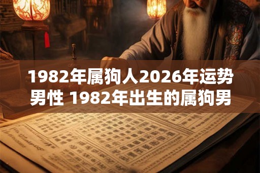 1982年属狗人2026年运势男性 1982年出生的属狗男性在2026年的运势如何 1982年属狗人2026年运势男性 1982年出生的属狗男性在2026年的运势如何