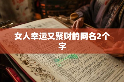 女人幸运又聚财的网名2个字