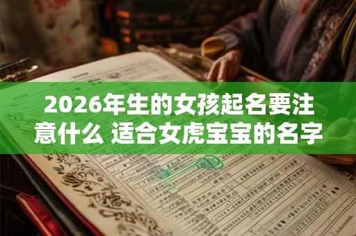 2026年生的女孩起名要注意什么 适合女虎宝宝的名字大全 2026年生的女孩起名要注意什么 适合女虎宝宝的名字大全