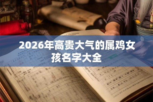 2026年高贵大气的属鸡女孩名字大全