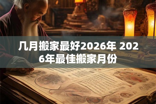 几月搬家最好2026年 2026年最佳搬家月份 几月搬家最好2026年 2026年最佳搬家月份