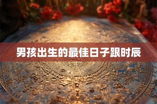 男孩出生的最佳日子跟时辰
